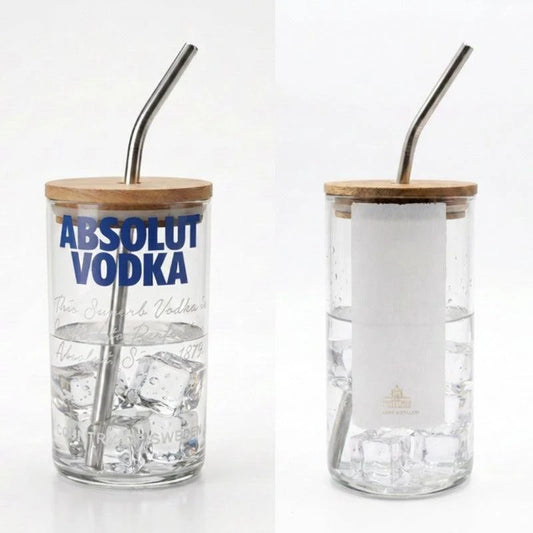 Eco friendly absolut bottle sipper