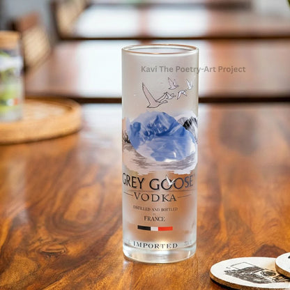 Upcycled Grey Goose Big Glass