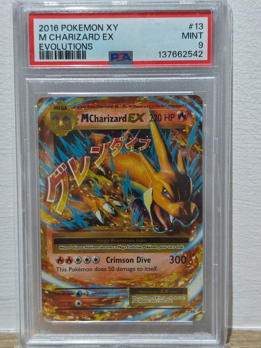 2016 rare XY evolutions Mega Charizard